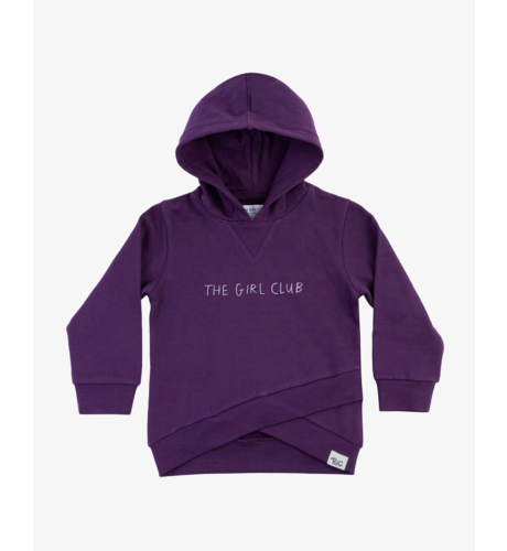 The Girl Club Aubergine X Front Hood