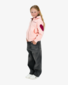 The Girl Club Pink Heart Zip Hood