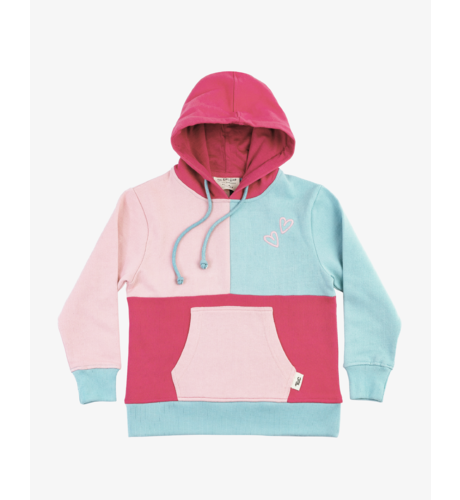 The Girl Club Colour Block Hood