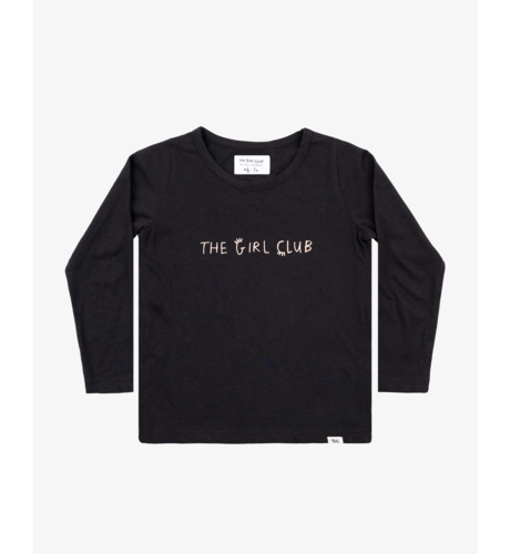 The Girl Club Charcoal Fox L/S Tee