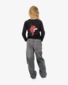 The Girl Club Charcoal Fox L/S Tee