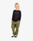The Girl Club Charcoal Fox L/S Tee
