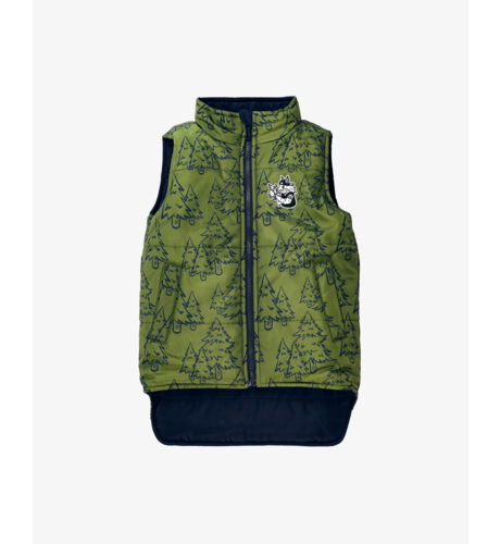 Band Of Boys Wild Child Reversible Puffer Vest