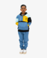 Band Of Boys Colour Block Harlequin Hood