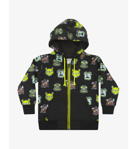 Band Of Boys Monster Repeat Zip Hood