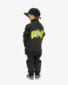 Band Of Boys Charcoal Monster Quarter-Zip Crew