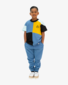 Band Of Boys Colour Block Harlequin S/S Tee