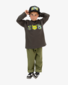 Band Of Boys Charcoal Monster L/S Tee