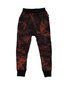 Radicool Dude Black & Rust Tie Dye Captain Pant