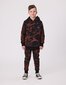 Radicool Dude Black & Rust Tie Dye Pocket Hood
