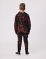 Radicool Dude Black & Rust Tie Dye Pocket Hood