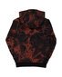 Radicool Dude Black & Rust Tie Dye Pocket Hood