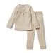 Wilson & Frenchy Biscuit Organic Rib L/S Pyjamas