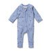 Wilson & Frenchy Hey Moon Organic Waffle Zipsuit