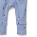 Wilson & Frenchy Hey Moon Organic Waffle Zipsuit