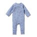 Wilson & Frenchy Hey Moon Organic Waffle Zipsuit