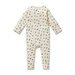 Wilson & Frenchy Twilight Leaf Organic Zipsuit with Feet