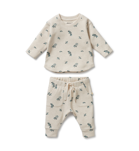 Wilson & Frenchy Little Olive Organic Waffle Set