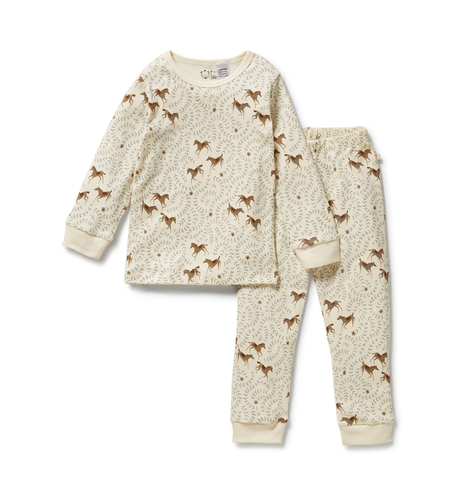Wilson & Frenchy Trixie Horse Organic L/S Pyjamas