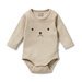 Wilson & Frenchy Biscuit Organic Rib L/S Bodysuit