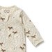 Wilson & Frenchy Trixie Horse Organic Zipsuit with Feet