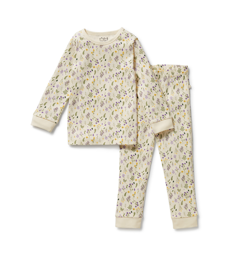 Wilson & Frenchy Bella Floral Organic L/S Pyjamas