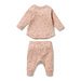 Wilson & Frenchy Little Fleur Organic Waffle Set