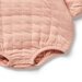 Wilson & Frenchy Pretty Pink Organic Quilted Bodysuit