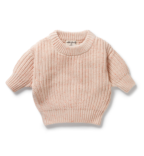Wilson & Frenchy Fairy Floss Organic Knitted Jumper