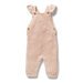 Wilson & Frenchy Fairy Floss Organic Knitted Ruffle Overall