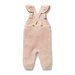Wilson & Frenchy Fairy Floss Organic Knitted Ruffle Overall