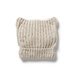 Wilson & Frenchy Cookie and Cream Organic Knitted Bear Hat