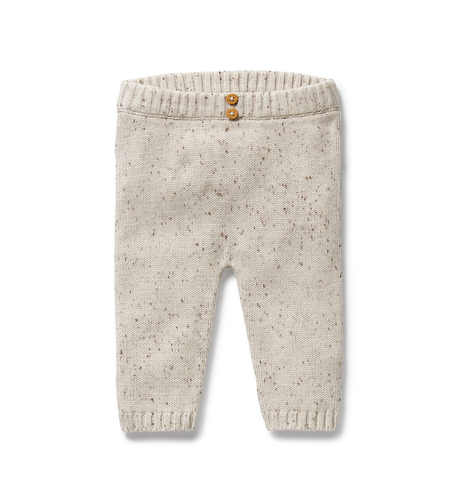 Wilson & Frenchy Cookie and Cream Organic Knitted Legging