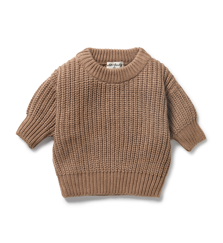 Wilson & Frenchy Coco Speckle Organic Knitted Jumper