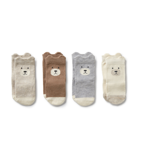 Wilson & Frenchy Unisex Organic 4 Pack Baby Socks