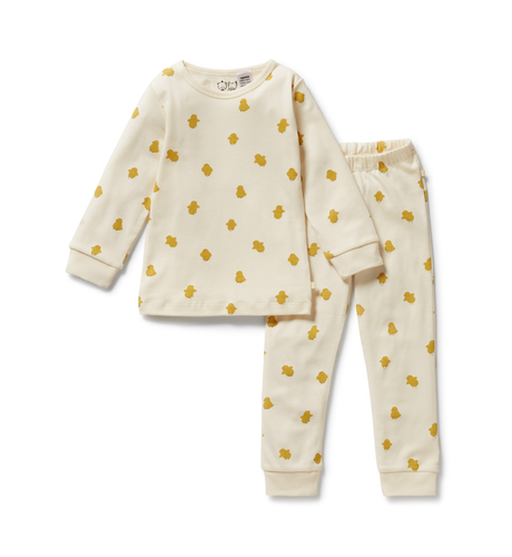 Wilson & Frenchy Little Chick Organic L/S Pyjamas