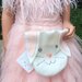Lauren Hinkley Velvet Easter Bunny Bag