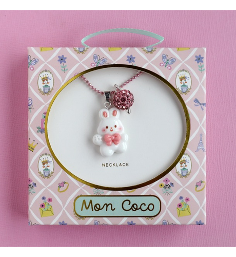 Mon Coco Bunny Bow Necklace
