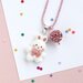 Mon Coco Bunny Bow Necklace