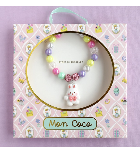 Mon Coco Bunny Bow Elastic Bracelet