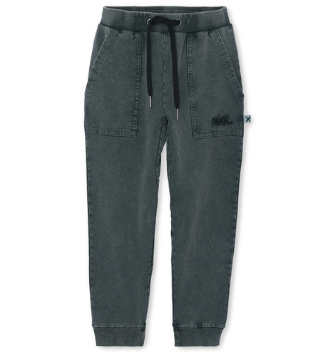 Minti Blasted Stow Trackies - Olive Wash