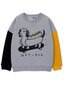 Minti Hot Dog Furry Crew - Marle/Black/Mustard