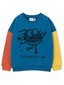 Minti Spaghetti Me Furry Crew - Teal/Orange/Zest