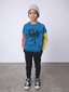 Minti Spaghetti Me Furry Crew - Teal/Orange/Zest