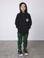 Minti Happy Furry Zip Up - Black