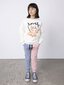 Minti Furry Opposite Trackies - Muted Blue/Muted Pink