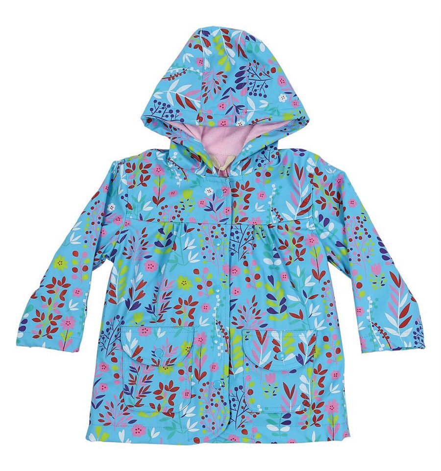 Korango Raincoat Floral Chirpy Bird SHOP BY BRAND Korango Kids Clothing NZ Shop Online Kid Republic W18 Korango