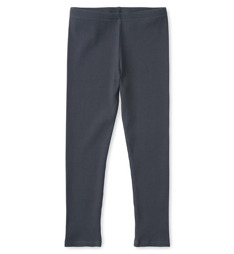 Minti Deluxe Rib Tights - Dark Grey