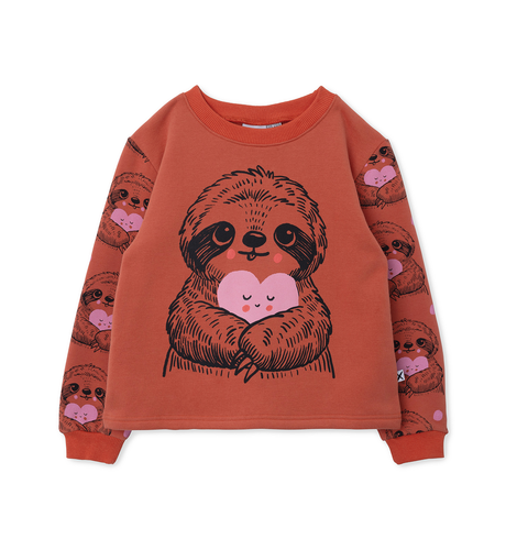 Minti Happy Sloth Furry Crew - Dusky Orange