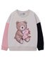 Minti Teddy & Unicorn Furry Crew - Stone/Muted Pnk/Blk